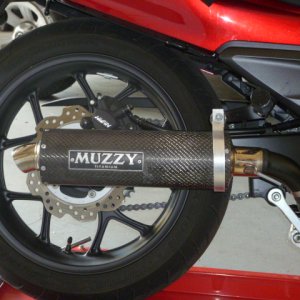 muzzy exhaust-went back to stock